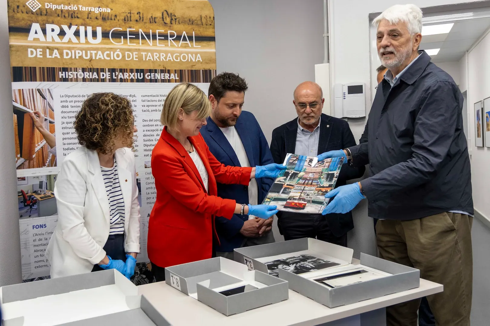 Col·lecció Forvm en el arxivo de la Diputació