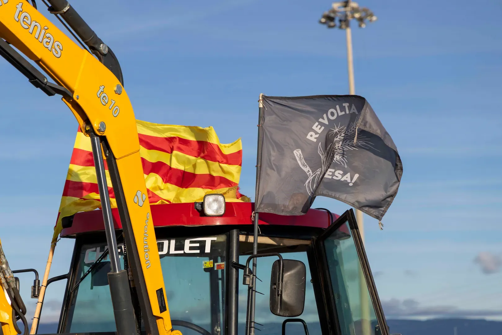 Tall de l'aduana del Port de Tarragona per part dels pagesos, 8 de gener 2026
