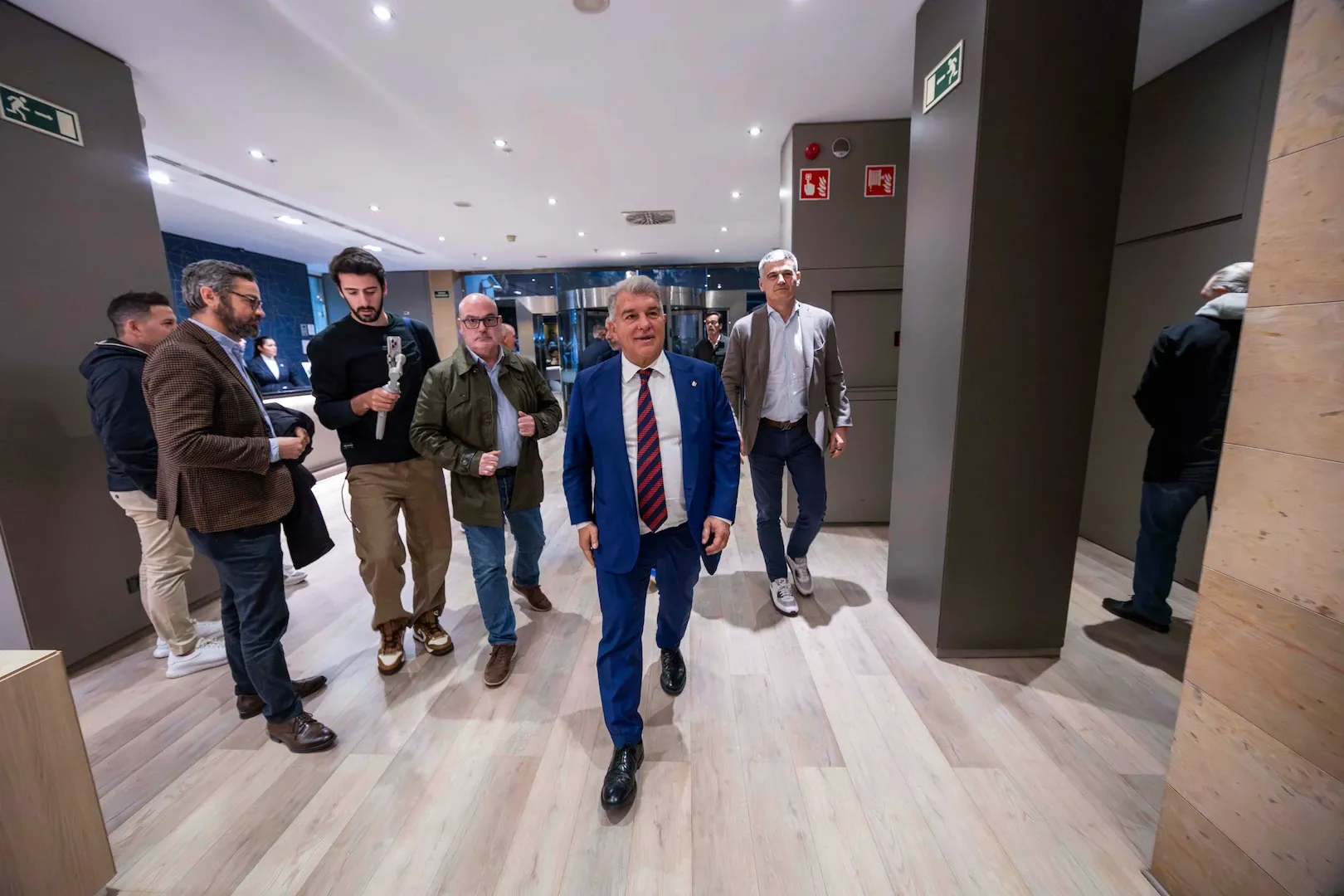 Joan Laporta presenta su candidatura en Tarragona