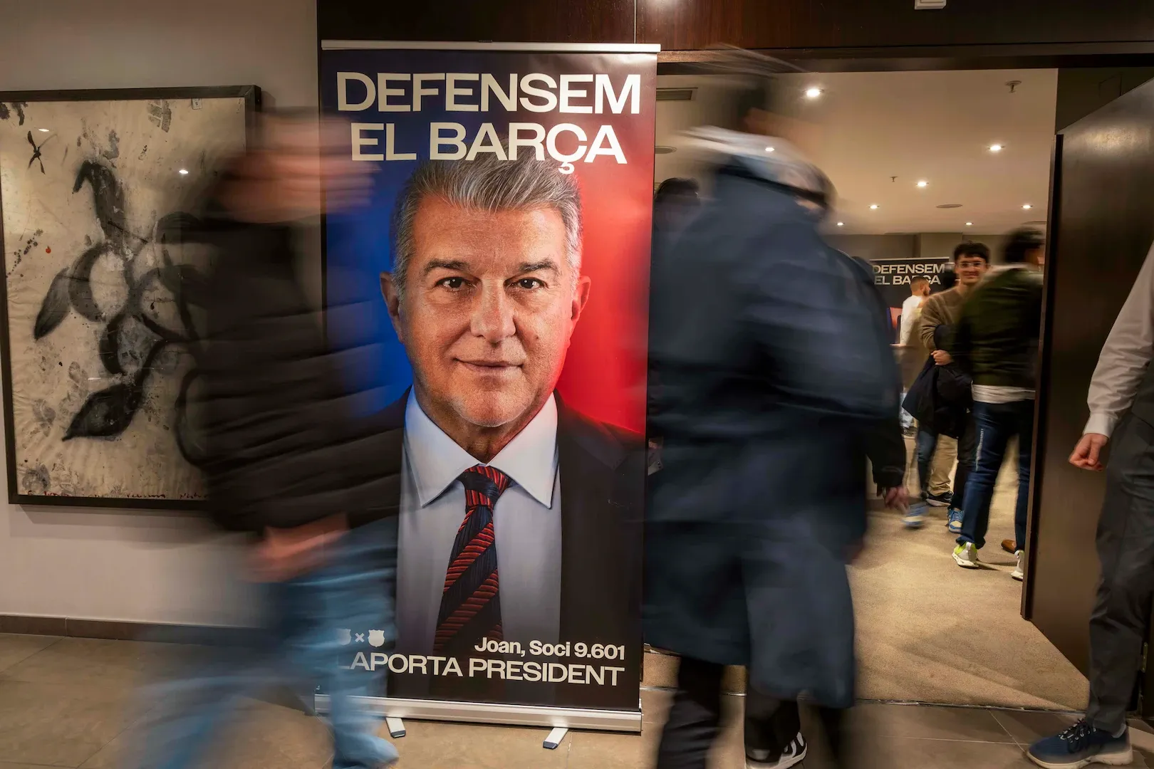 Joan Laporta presenta su candidatura en Tarragona