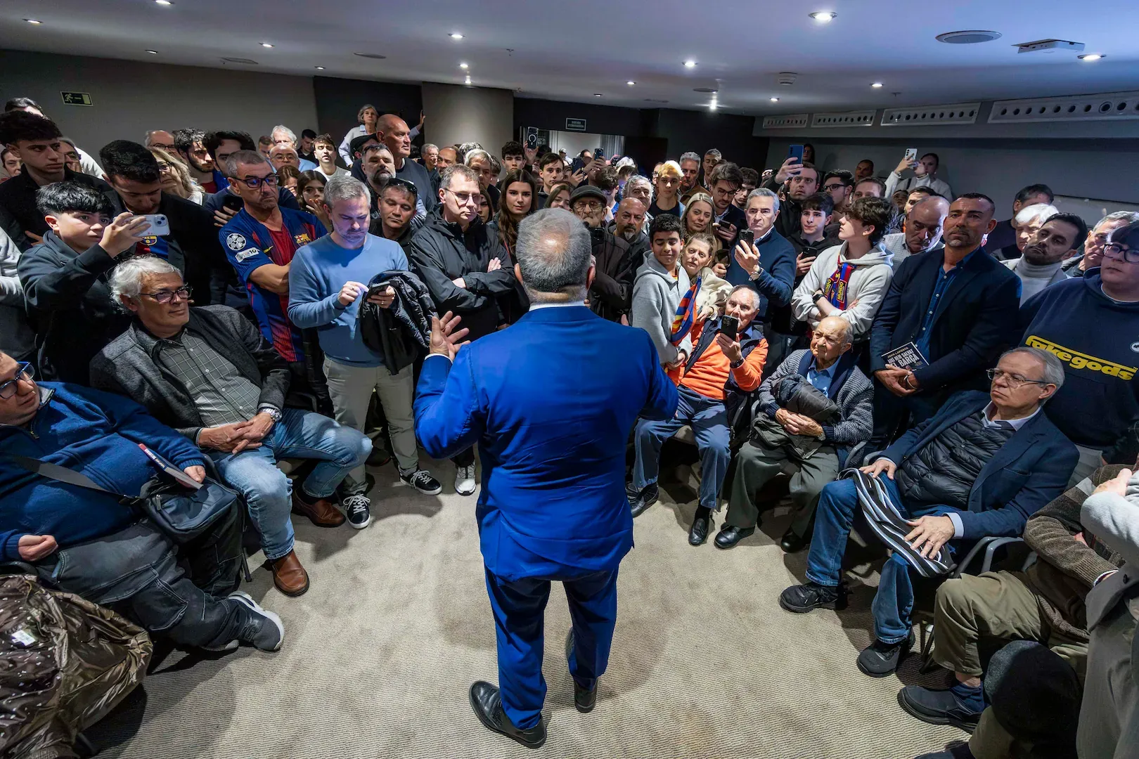 Joan Laporta presenta su candidatura en Tarragona